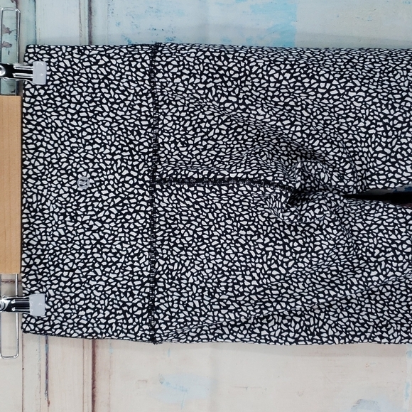 Lululemon Wunder Under Crop Hi Rise Mosaic Black - Picture 5 of 6